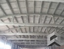 Пескоструйная очистка ферм и плит потолка нежилого здания (завод THERMIT)